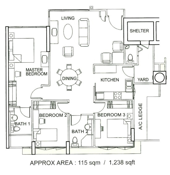 The Alcove (D14), Apartment #2437